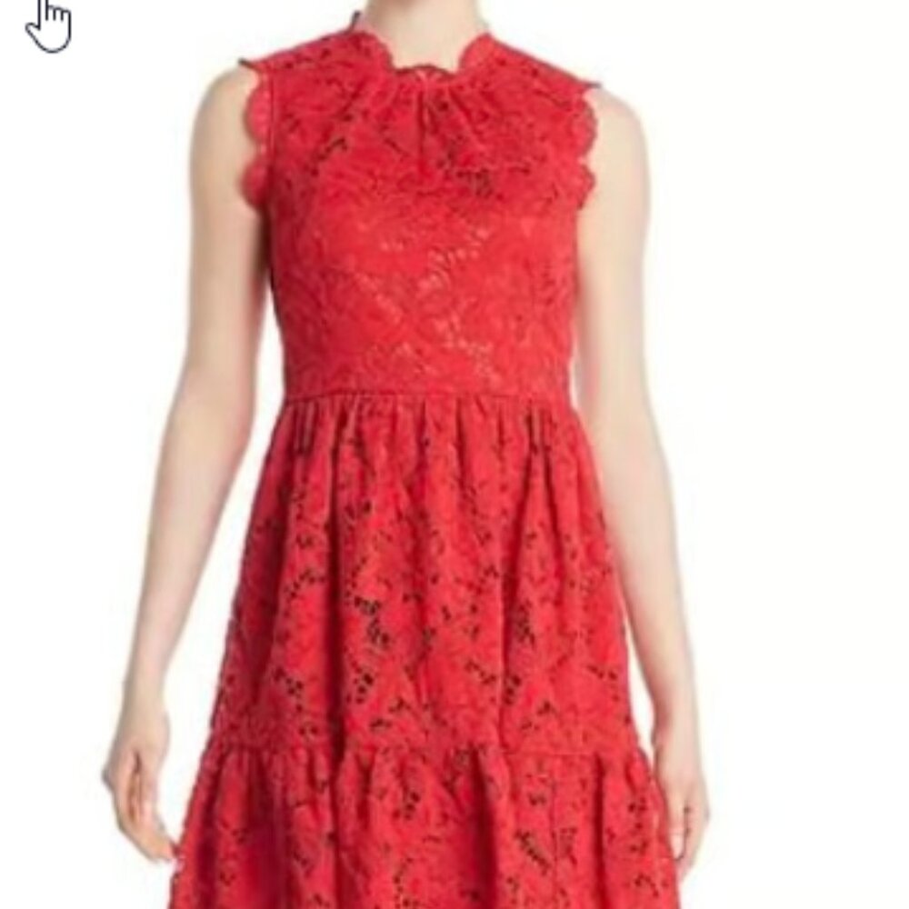 Kate Spade Poppy Field Lace Dress